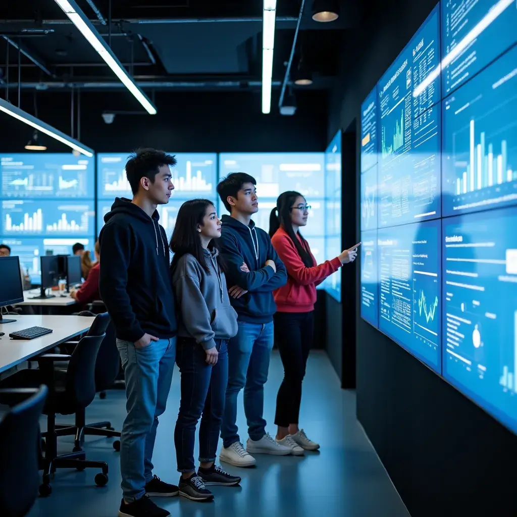 Professional business solutions illustration